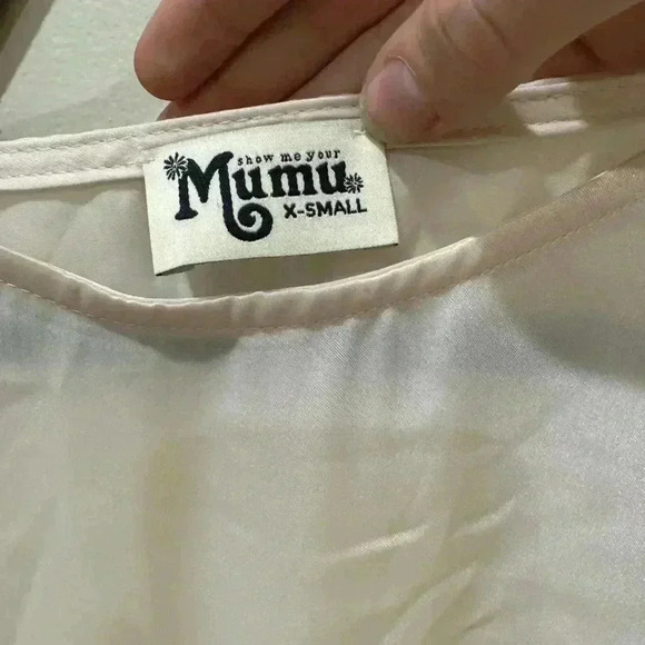 Show me your MuMu tie blouse Katrina - Picture 3 of 7